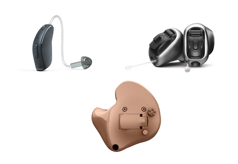 様々な補聴器